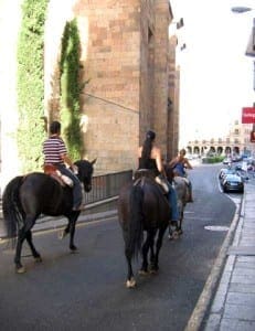 Iberian horses